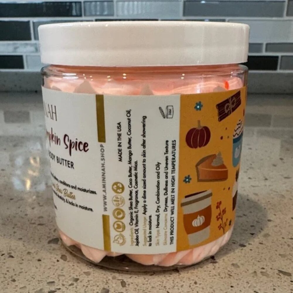AMINNAH - Pumpkin Spice Whipped Body Butter - Picture 2 of 3